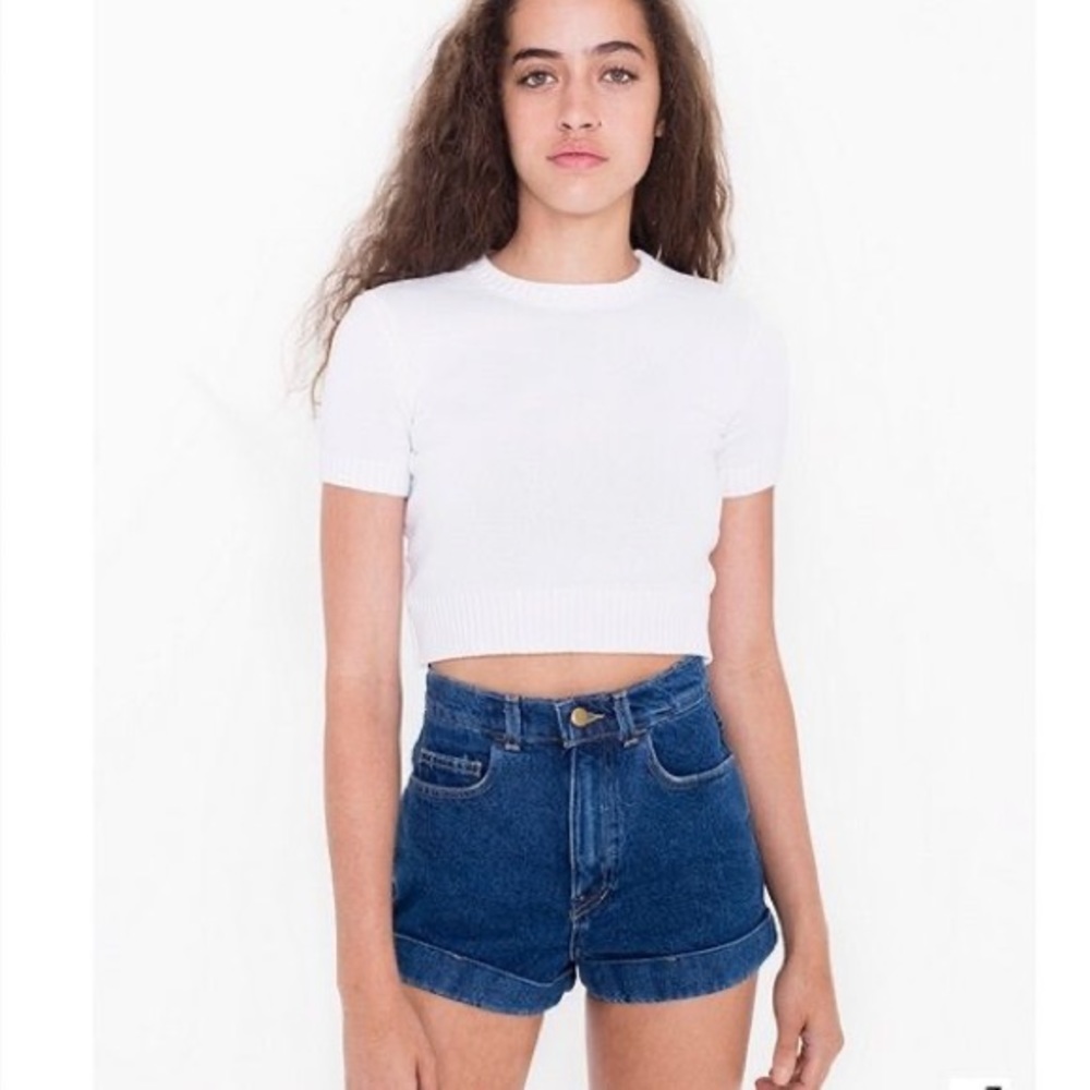 American Apparel High-Waist Short